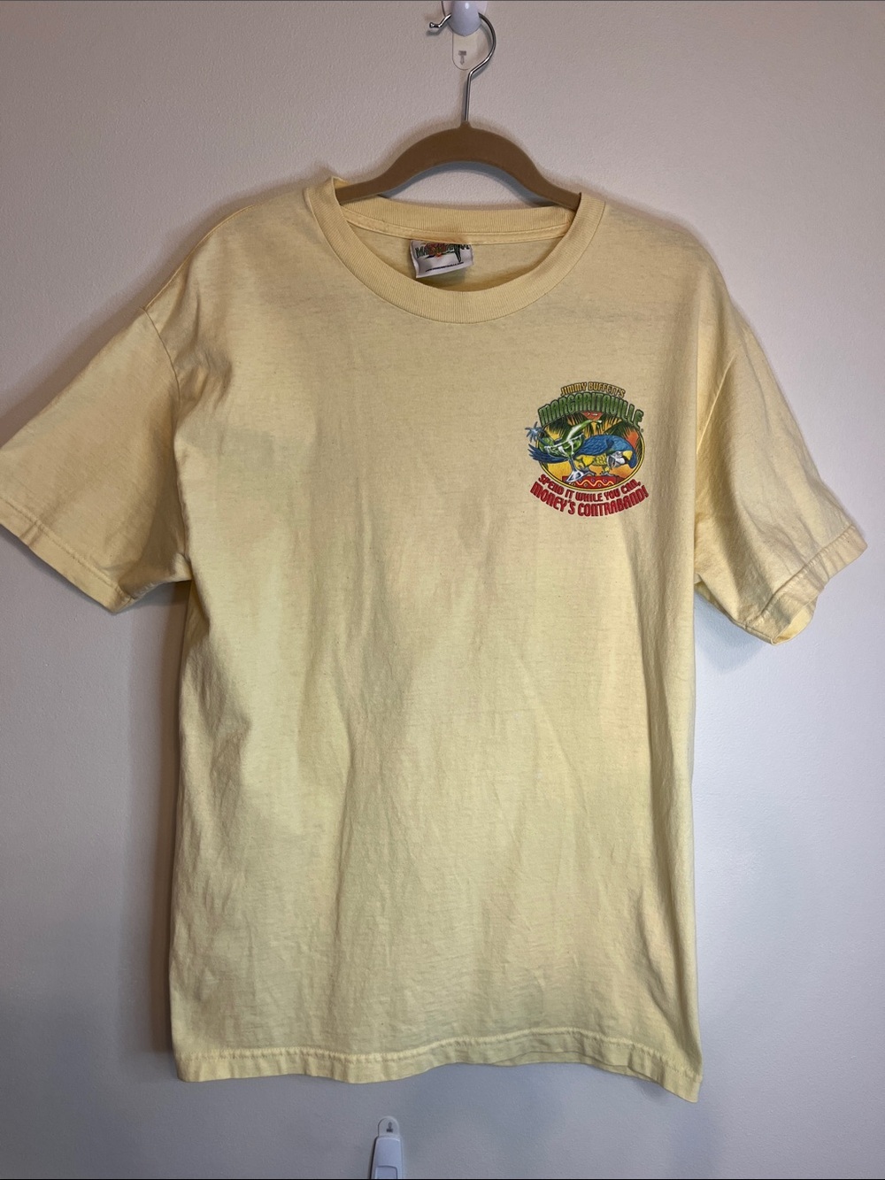 Vintage Jimmy Buffett's
Margaritaville "Money's
Contraband" Graphic TShirt Large